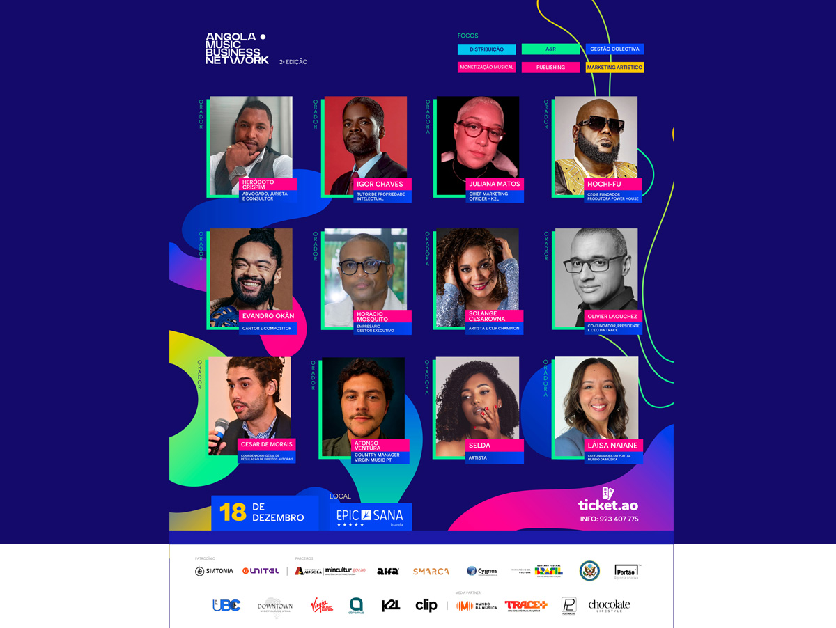 Mundo da Música marca presença em Luanda na 2ª edição do Angola Music Business Networking