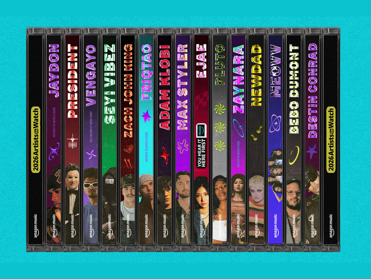 Amazon Music revela Artists to Watch 2026