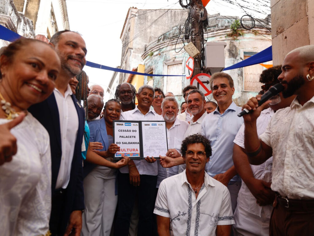 Cessão do Palacete do Saldanha para a CAIXA Cultural em Salvador (Crédito: Matheus Landim)