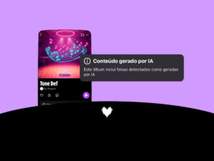 Deezer atualiza dados sobre músicas com IA
