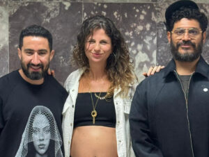 Fernando Dourado, Heloísa Aidar e Criolo, foto de Lia Canto