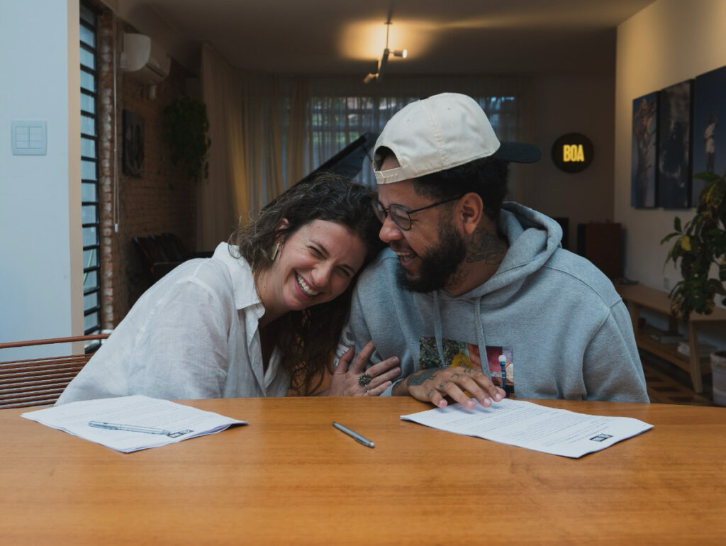 Heloisa Aidar e Emicida