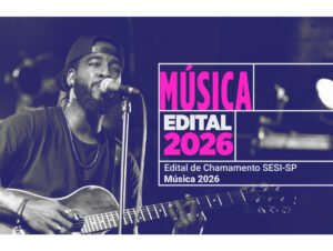 Sesi-SP lança edital de música para 2026