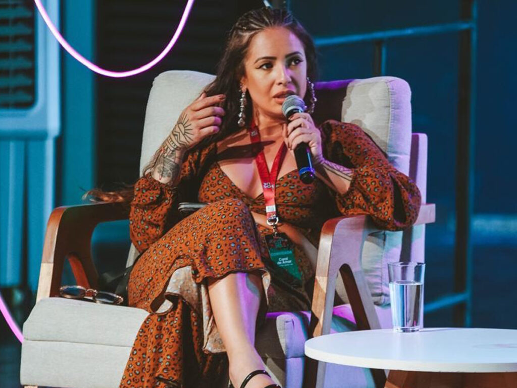 Carol de Amar no Festival CoMA (Crédito: Divulgação/Festival CoMA)