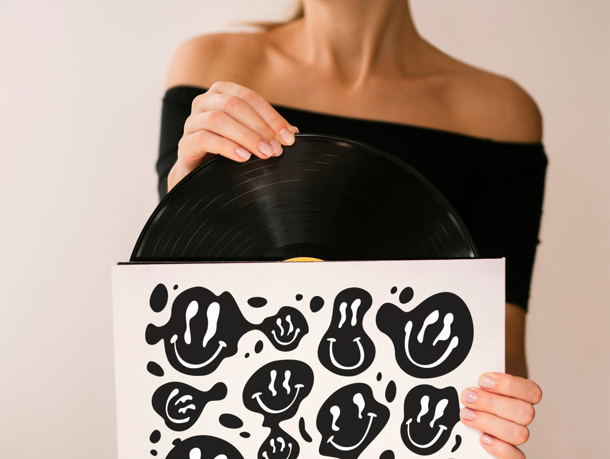 Disco de vinil, merch