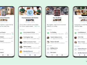 Exemplos de comunidades no WhatsApp