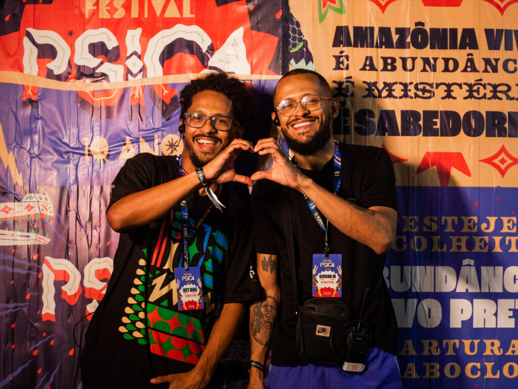 Jeft Dias e Gerson Dias, diretores do Festival Psica