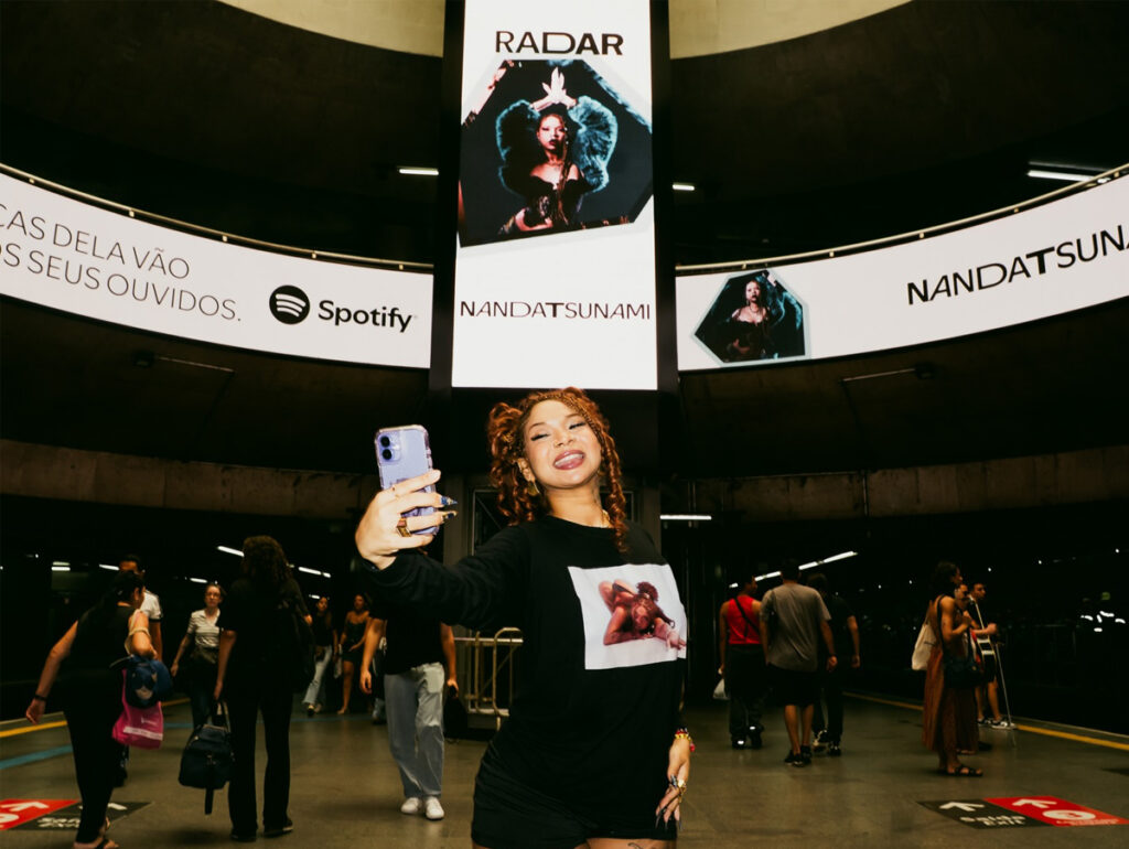 NandaTsunami no programa Radar, do Spotify