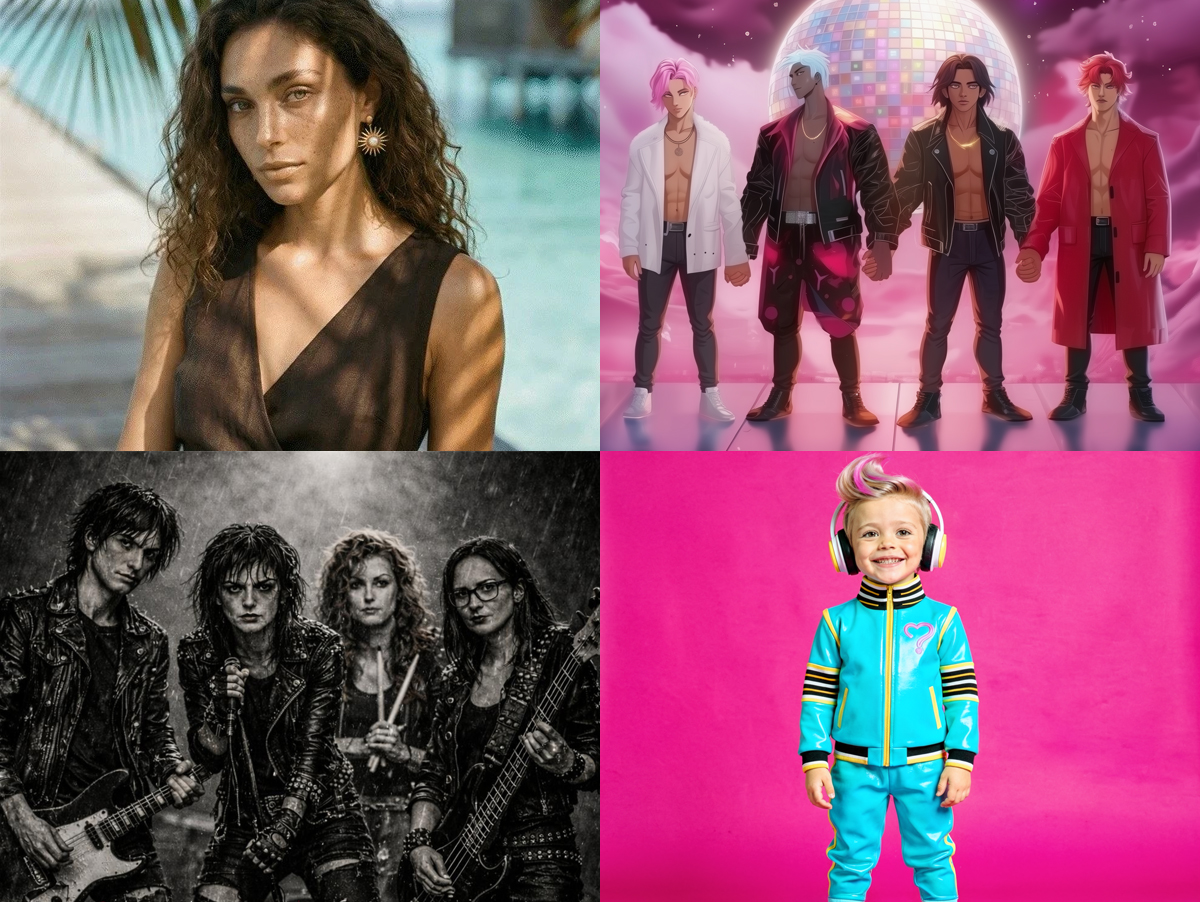 Artistas de IA que participaram da primeira turma da Prose Ventures