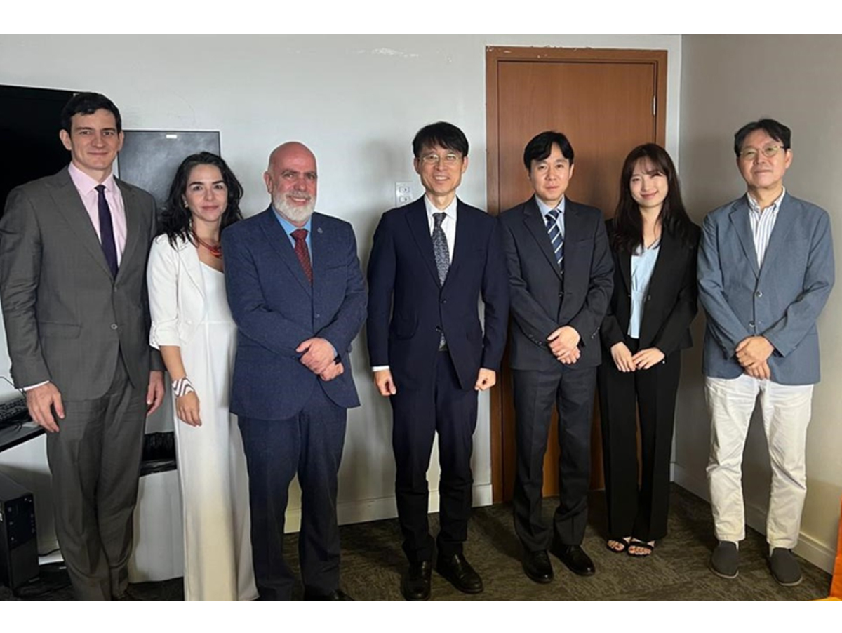 Reunião com representantes de Brasil e Coreia do Sul no MinC