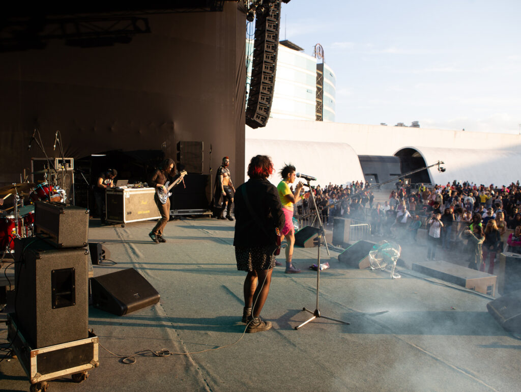 Show na Parada SP (Crédito: Acervo APOLGBT-SP)