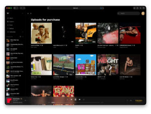 Tidal oferece compras de música dentro do aplicativo