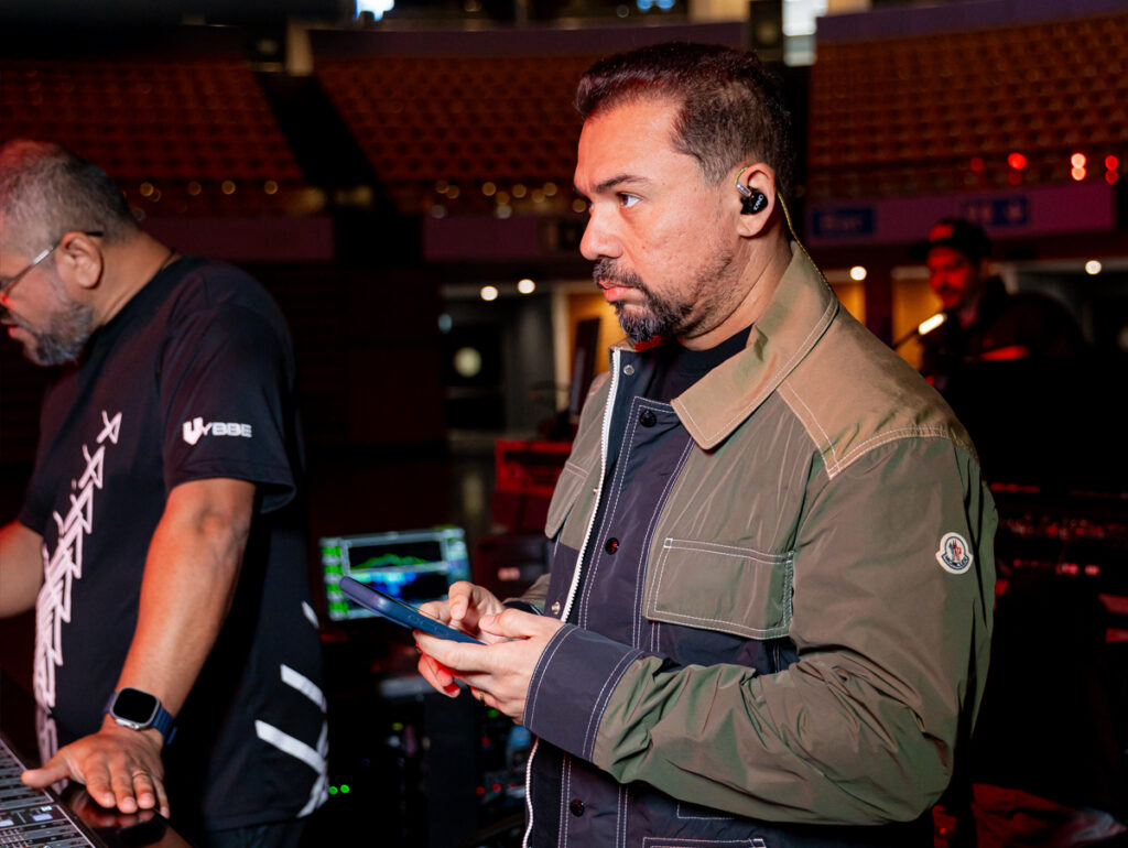 Xand Avião nos bastidores do FestVybbe (Crédito: Lucas Facundo)