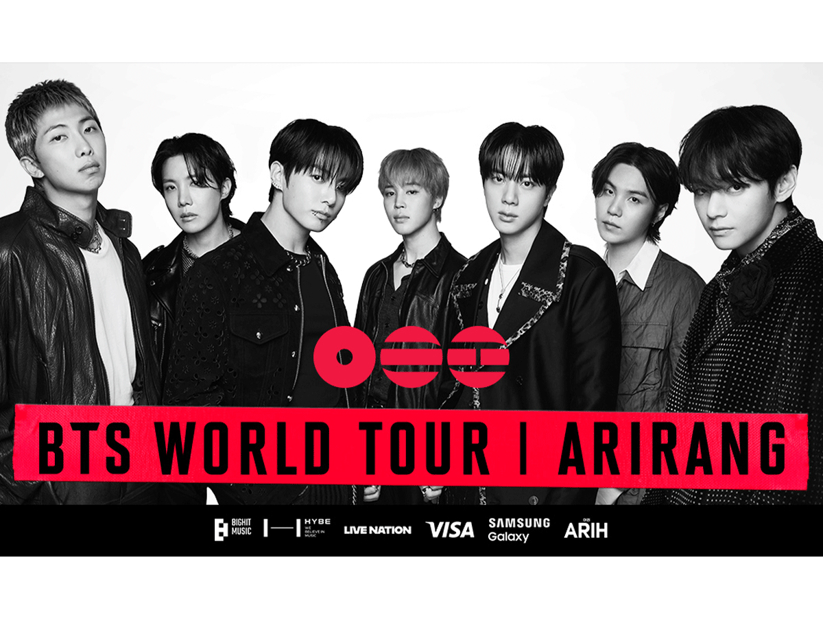 Compra de ingressos para o BTS tem recorde para a Ticketmaster
