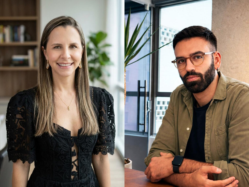 Fernanda Pimenta coordenadora tecnica do Procon Bahia e Guilherme Brassarotto General Manager da Shotgun Brasil