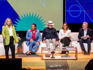 Cissa Guimarães, Margareth Menezes, Lula, Janja e Márcio Elias Rosa