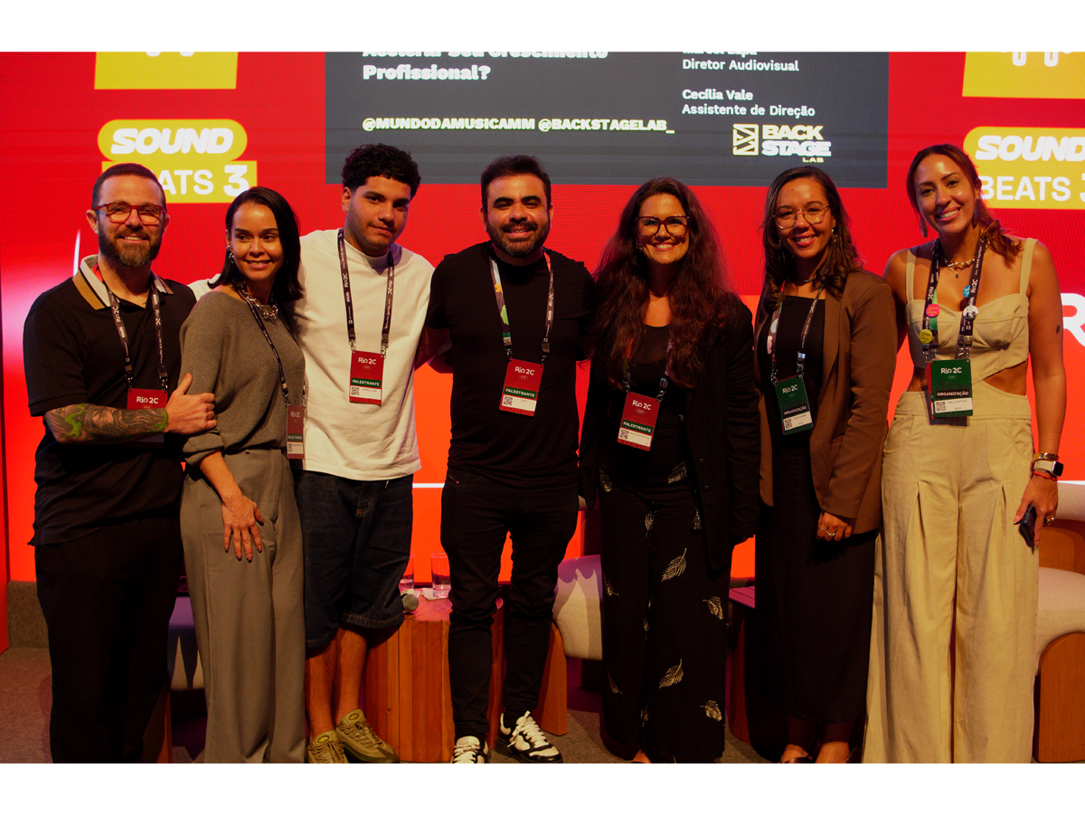 Fabio Almeida, Camila Rebouças, Marcel Lapa, John Oliveira, Cecilia Vale, Laisa Naiane e Mila Ventura