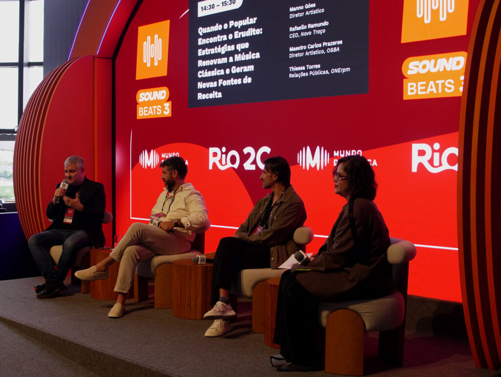 Manno Góes, Rafaello Ramundo, Carlos Prazeres e Thiessa Torres (Crédito: Igor Ventura)