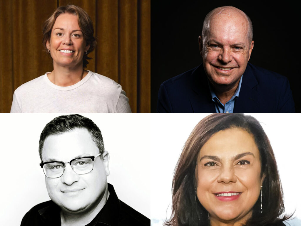 Mia Nygren, Marcelo Castello Branco, Ady Harley e Sandra Jimenez