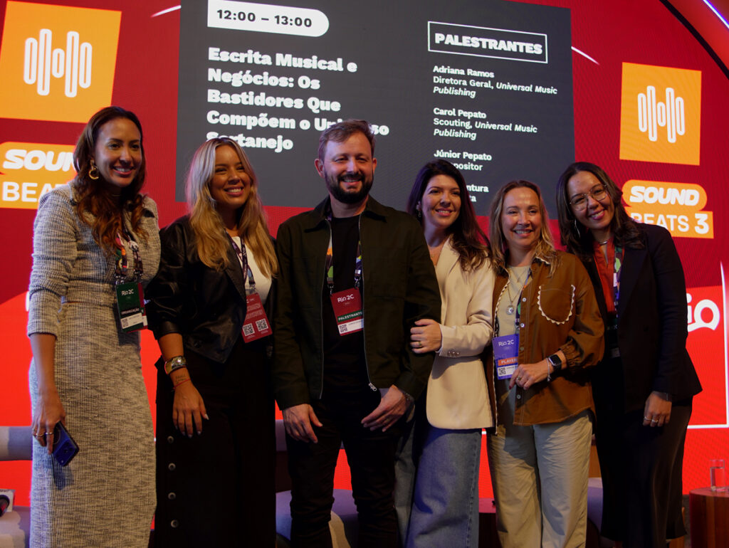Mila Ventura, Rafa Ventura, Junior Pepato, Caroline Pepato, Adriana Ramos e Láisa Naiane