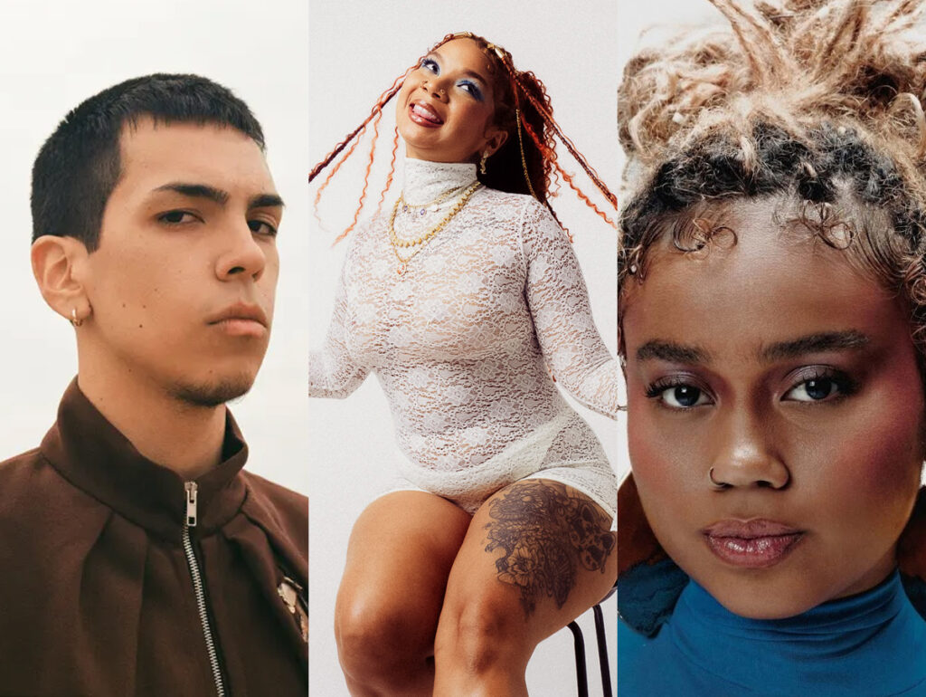 Milo J, NandaTsunami e Melly estão entre as atrações do palco Supernova no Rock in Rio 2026 (Crédito: Divulgação)