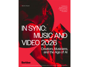 Relatório de Berklee sobre música, vídeo e IA