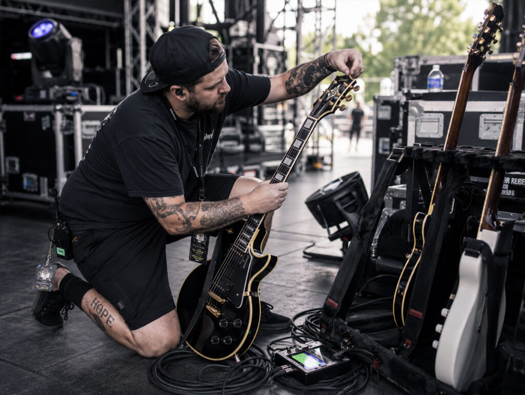 Roadie, Escult, curso