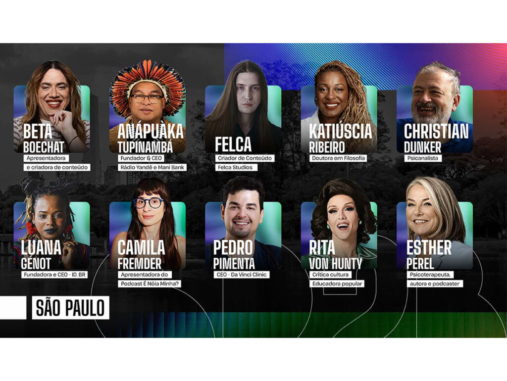 Alguns dos palestrantes da SP2B