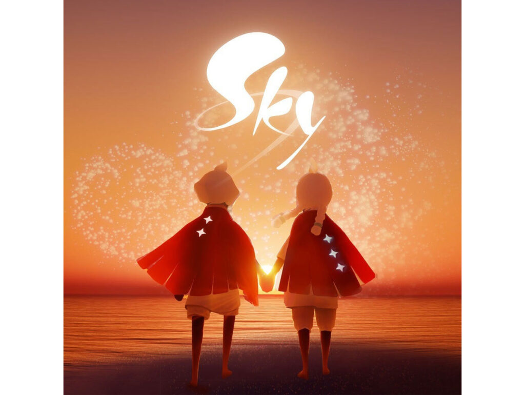 Imagem de Sky, game com sound design de Caio Jiacomini