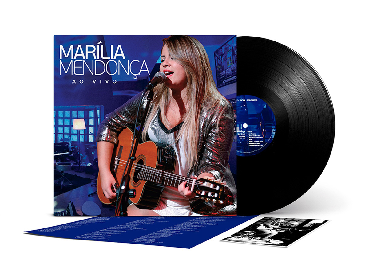 'Marília Mendonça Ao Vivo', primeiro disco da carreira da artista, ganha edição comemorativa em vinil