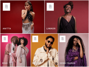 Anitta, Liniker, ÀVUÁ, Emicida e Xênia França no A Colors Show