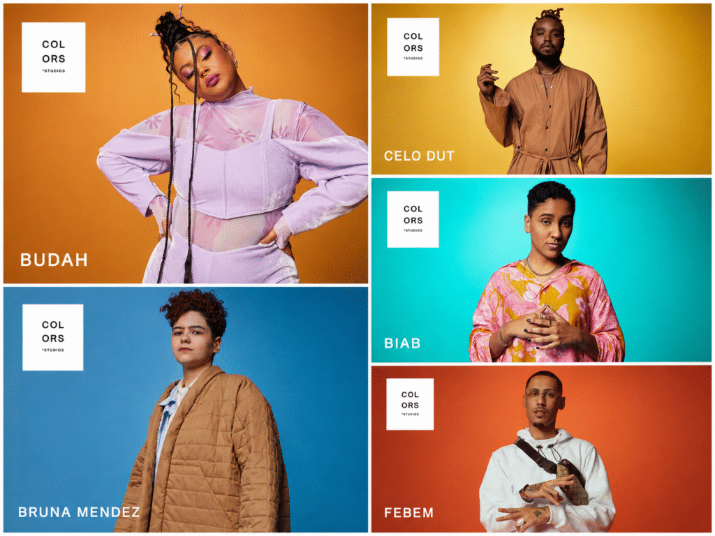 Budah, Bruna Mendez, Marcelo Dut, BIAB e Febem no A Colors Show