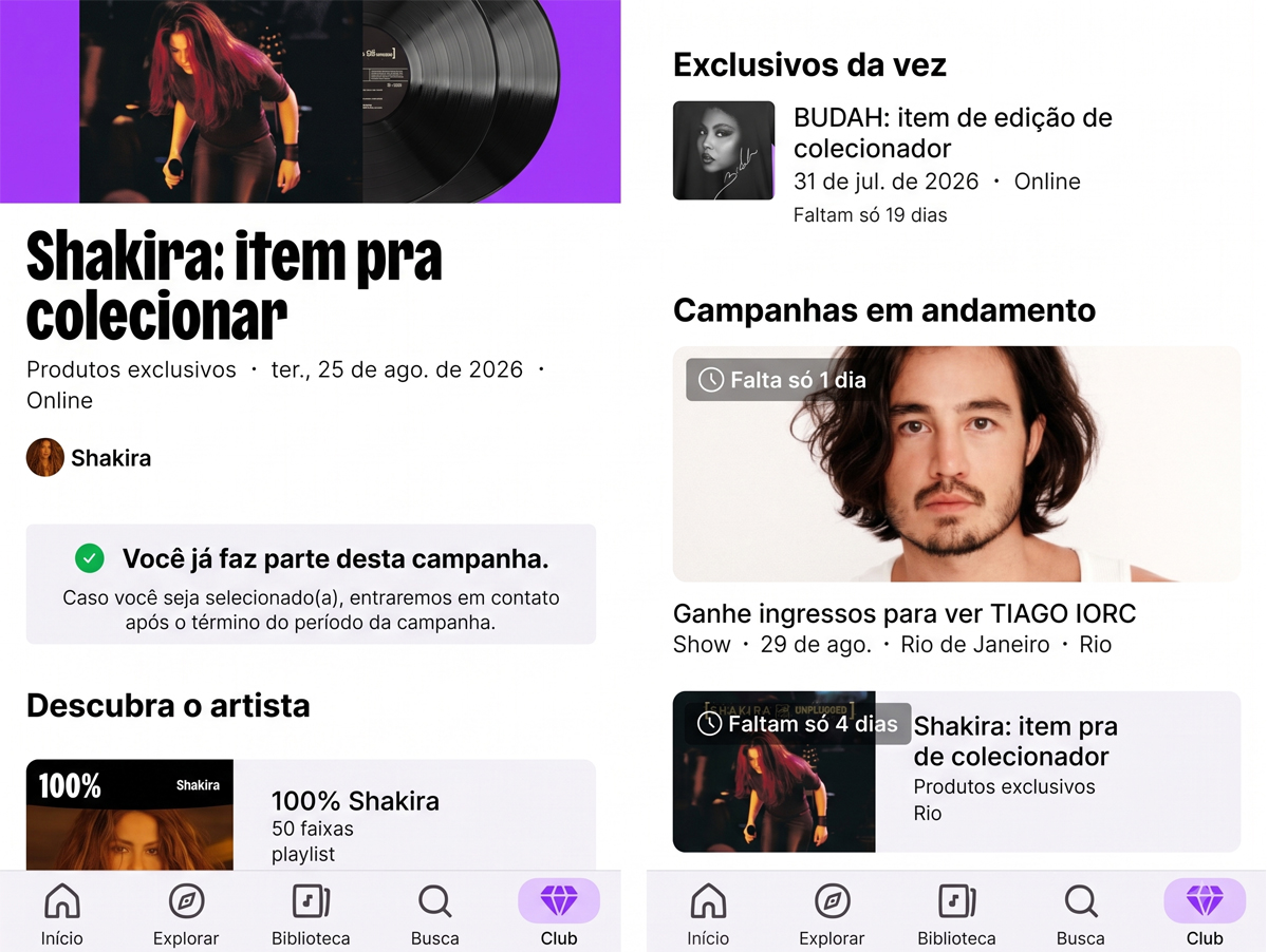 Como funciona o Deezer Club
