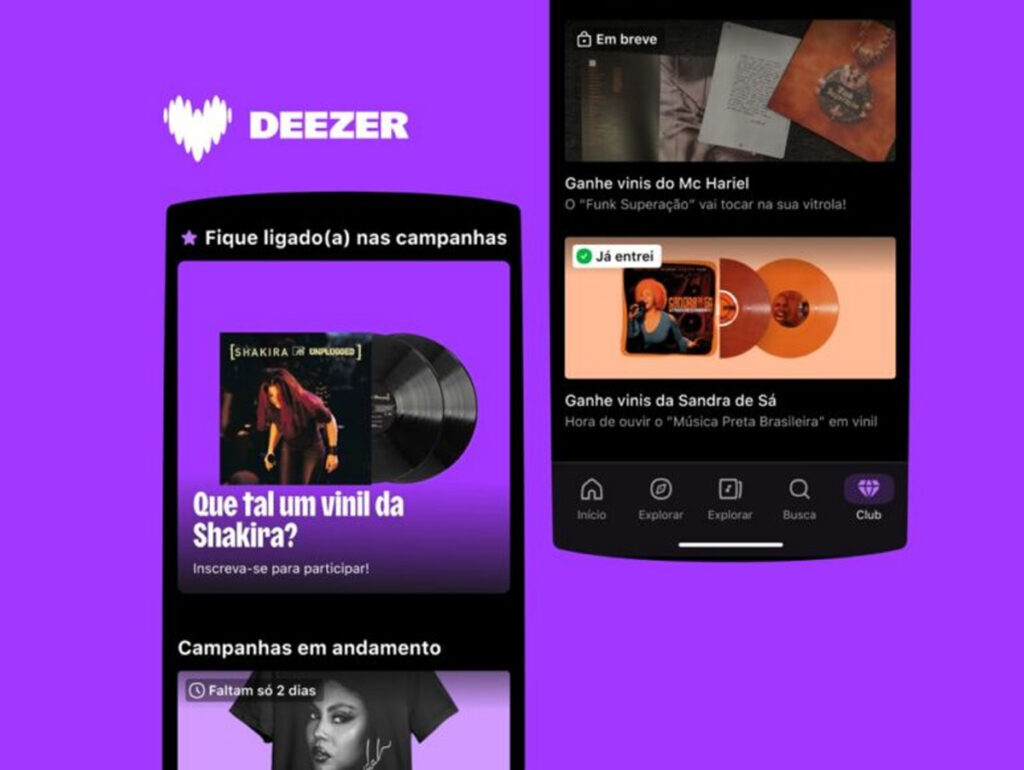 Deezer lança Deezer Club no Brasil