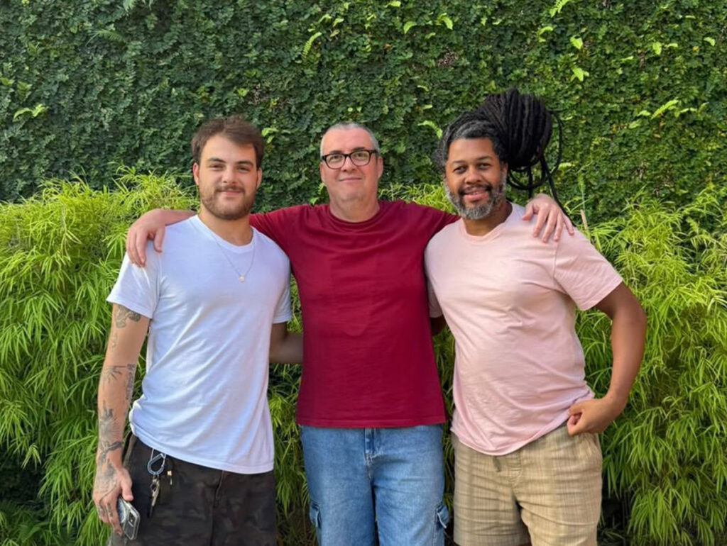 Felipe Poeta, Alê Siqueira e Fábio Leandro