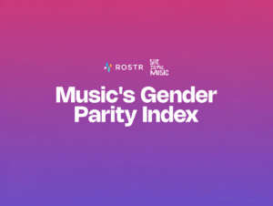 Índice de Paridade de Gênero na Música, segundo o ROSTR
