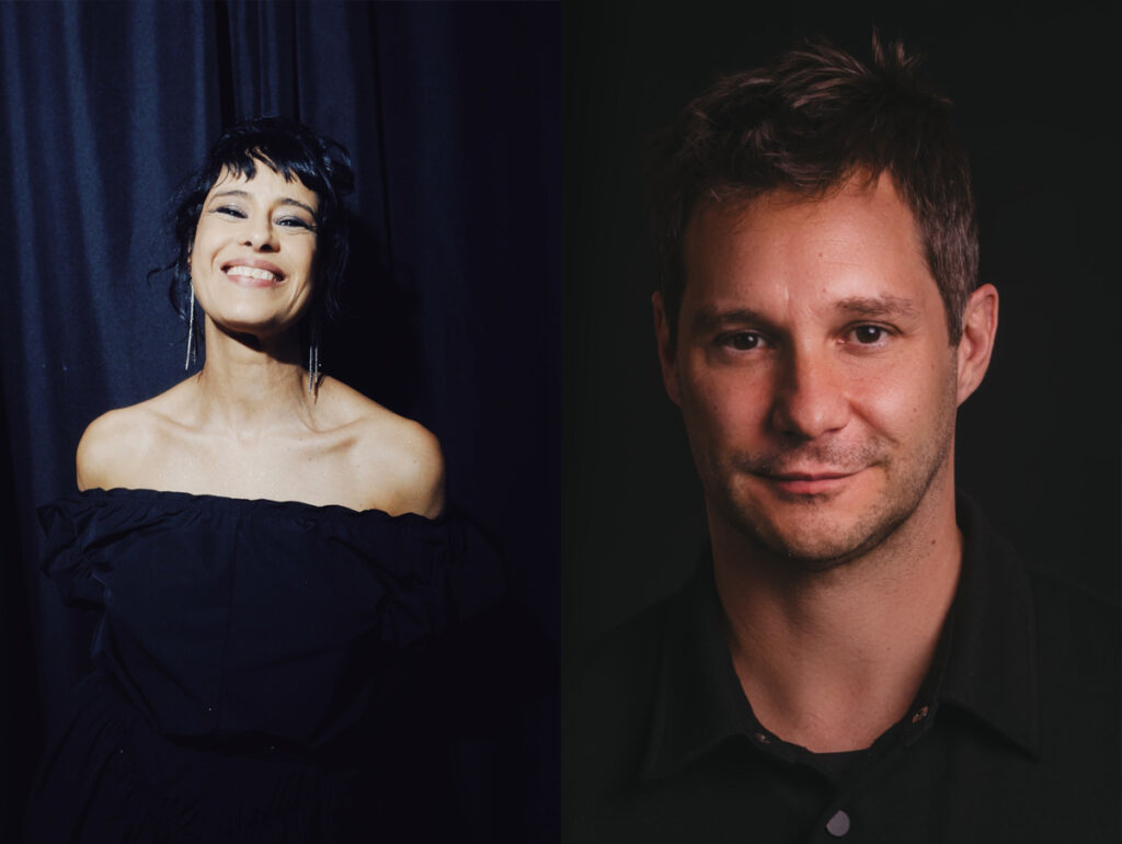 Lia Vissotto e Caio Corsalette, do m-v-f-
