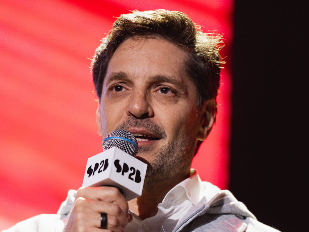 Rafael Lazarini na abertura do SP2B