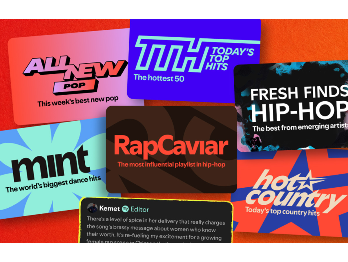 Spotify explica seleção de músicas para principais playlists
