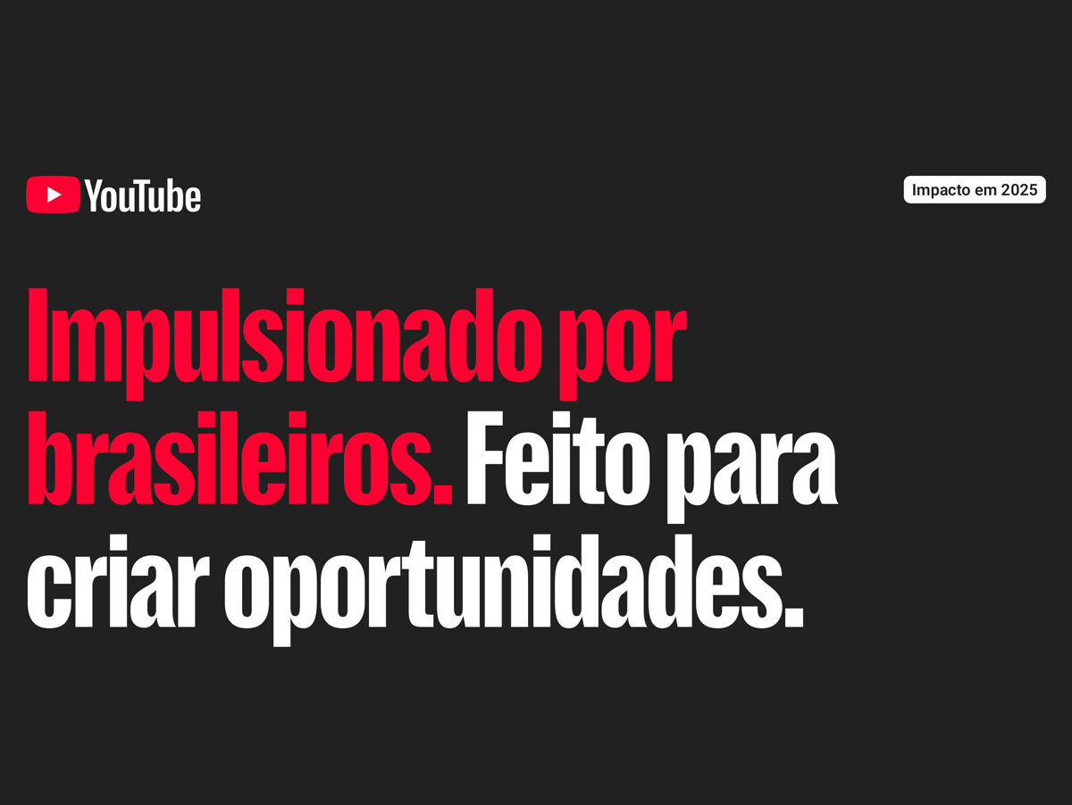 YouTube lança relatório de impacto 2025
