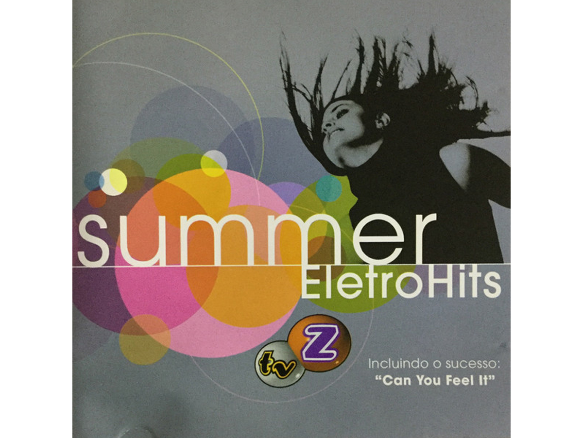 Capa de um dos álbuns Summer EletroHits, Sony, Som Livre