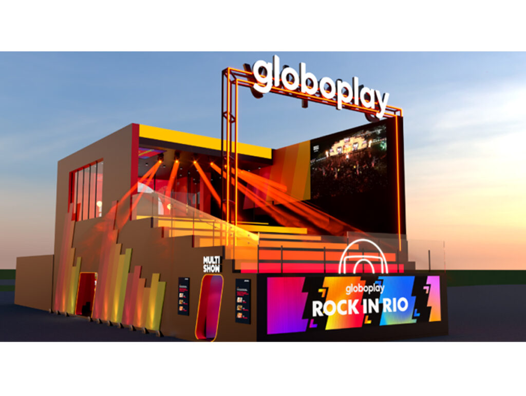 Como será a arquibancada Globoplay no Rock in Rio