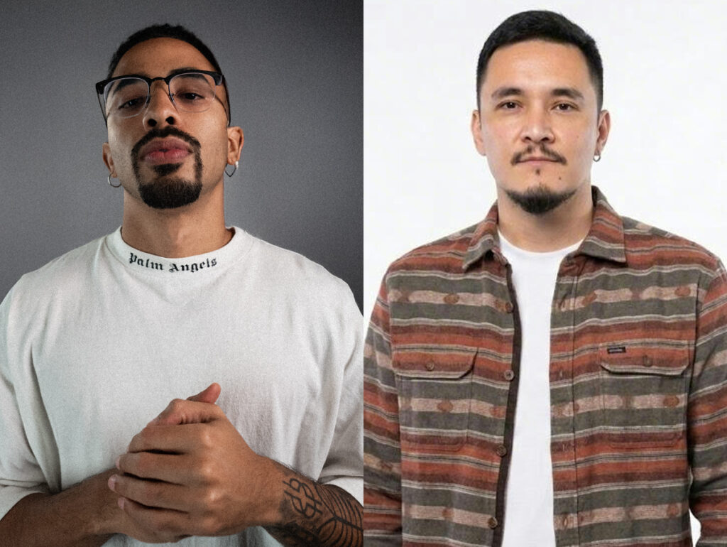 Emerson Santos, da ODR Music, e Thiago Hiroshi, da SoundOn