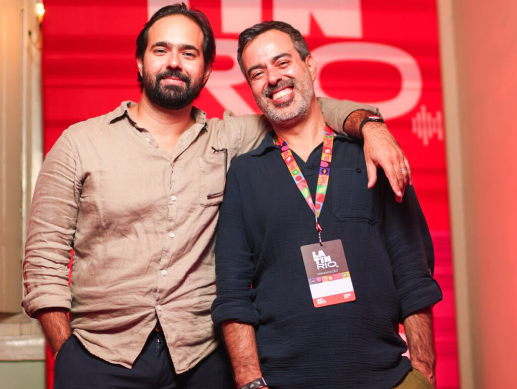Luiz Eduardo Garcia e Henrique Leite, fundadores Vamonos Music