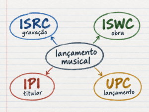 Siglas para lançar música