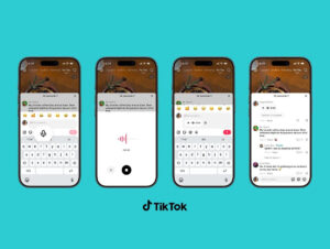 TikTok permite comentários por voz